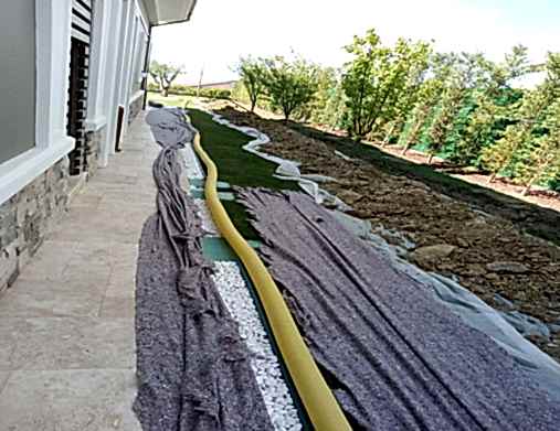 Otomatik Sulama sistemi ve drenaj